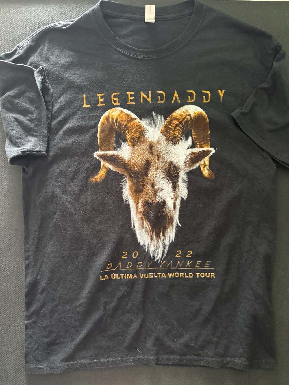 Daddy Yankee Legendaddy 2022 Tour Shirt Size Large